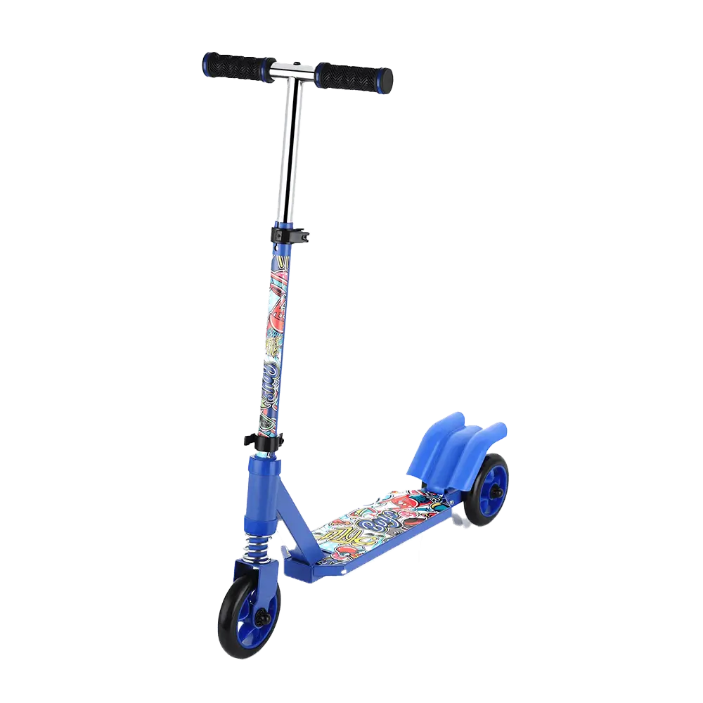 Spaddle Spring – 3 Wheel Scooter for Kids (Blue)