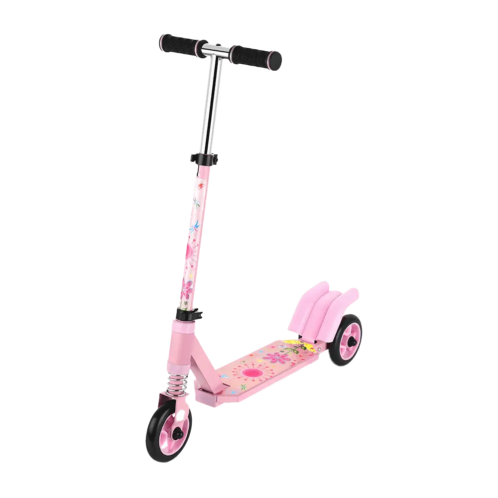 Spaddle Spring – 3 Wheel Scooter for Kids (Pink)