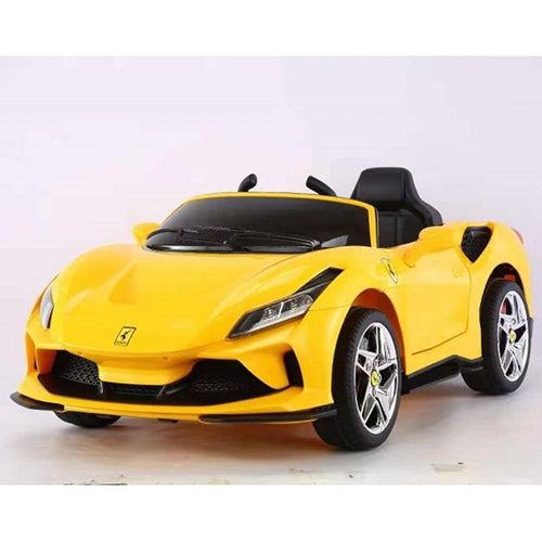 Parental & Self Control | Battery Ride On Ferrari Car | Multi-Songs, Light, USB Slot, Honk (1.5-8 Years) | Assorted Colors & Designs