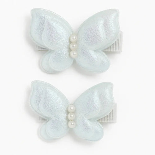 Baby Doe Shimmer Butterfly Hair Clips