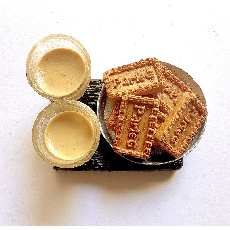 Chai Biscuit Miniature Food Fridge Magnet