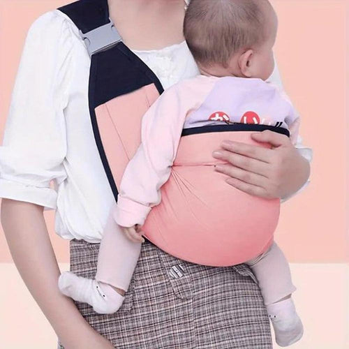 Muren Baby Carrier Adjustable Sling Wrap with Safety Belt for Infants (1-18 Months)