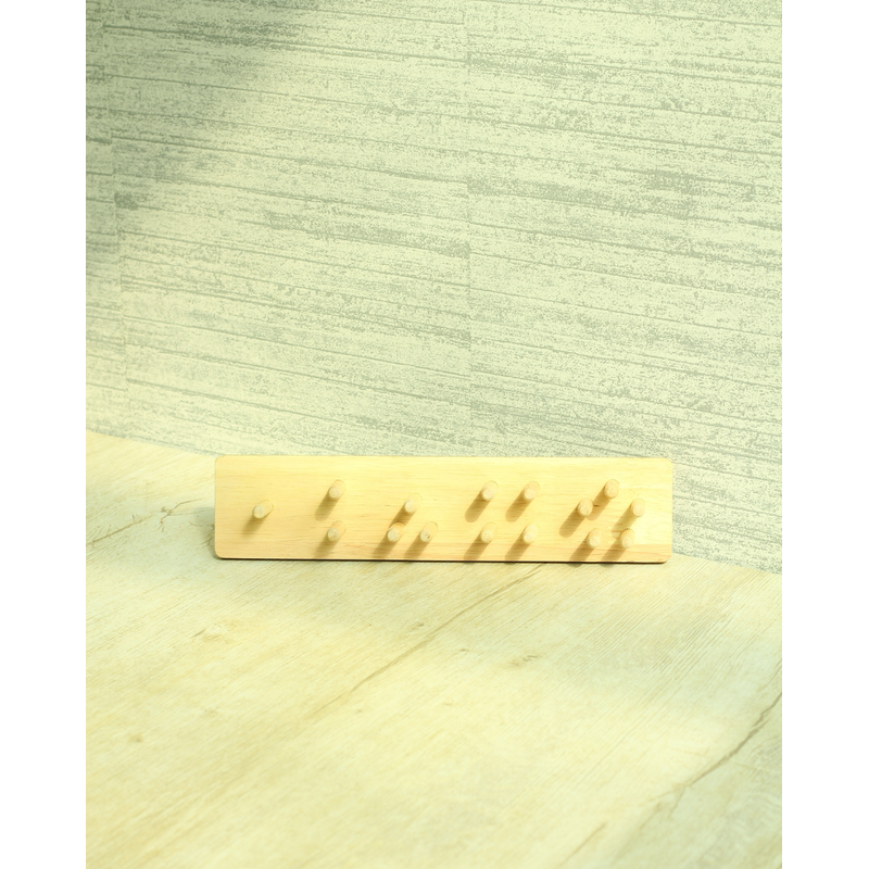 5 Shapes Small Geometric Wooden Sorter