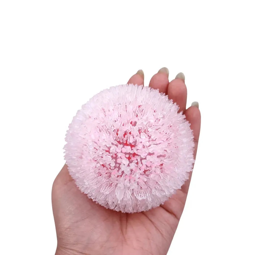 Scoobies Pop-a-fetti Balls – 3 Confetti Squishy + 1 Fuzzy Spiky Sensory Ball (Set of 4) | Stress Relief & Sensory Play