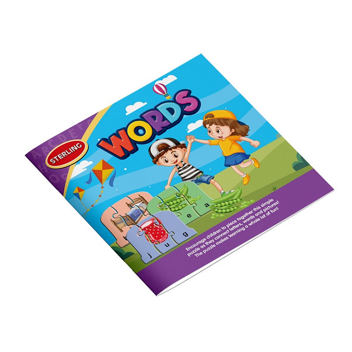 Words For Kids Puzzle | 3+Years | 108 Puzzle Pieces and 1 Activity Book