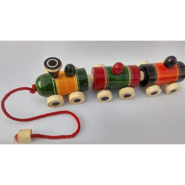 Chuk Chuk Train Wooden Pull Along Toy