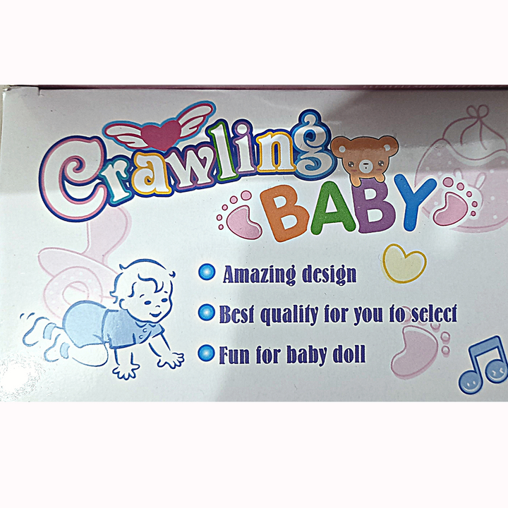 Crawling Baby Toy | Musical Toys | Music | Lightning (Crawling Baby Toy - Purple)