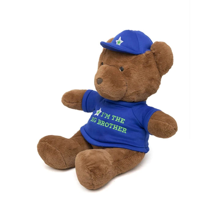 ALBERT: The Love Bear Blue Soft Toy - Tshirt and Cap (6 Months - 7 Years)