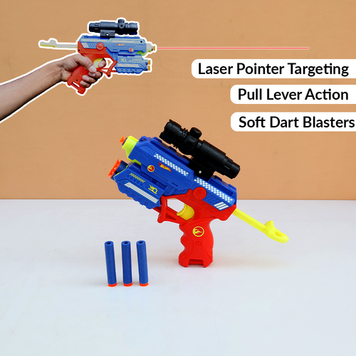 Hot Wheels Thunder Storm Blaster with Laser Pointer & 10 EVA Darts (4-8 Years)