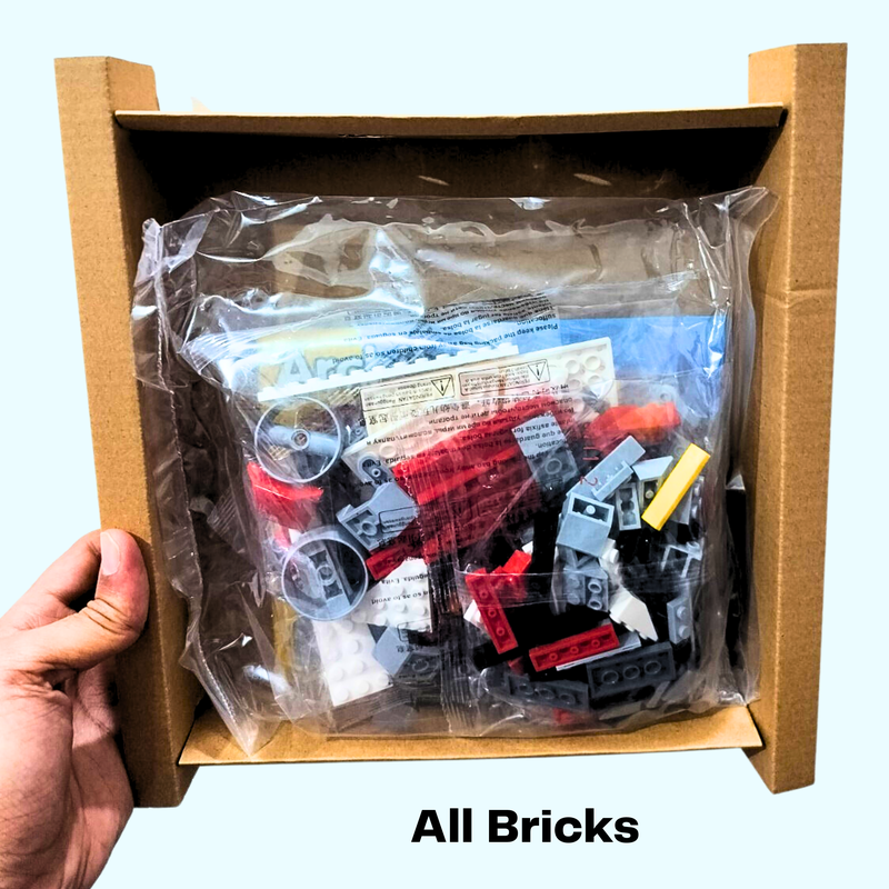 Building Blocks Set  Including Small Blocks (Rocket, Aeroplane, Boat) (241 Pieces)