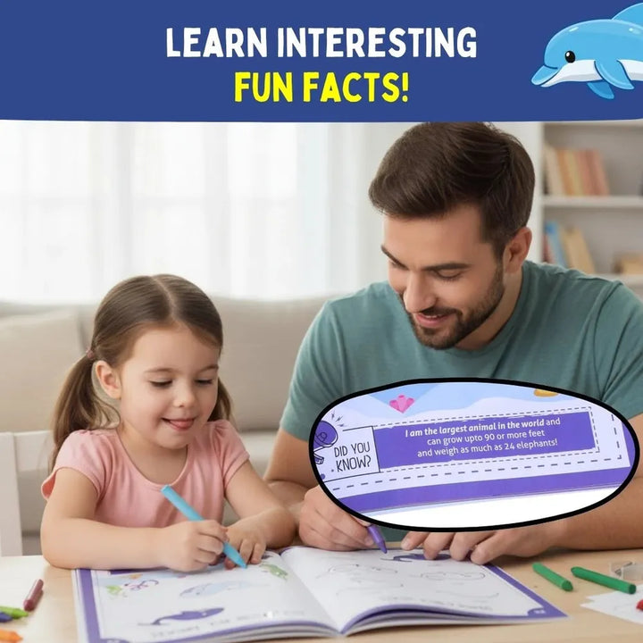 PepPlay Step by Step Drawing Book - Mystical Marine Life | Easy Drawing Practice for Kids