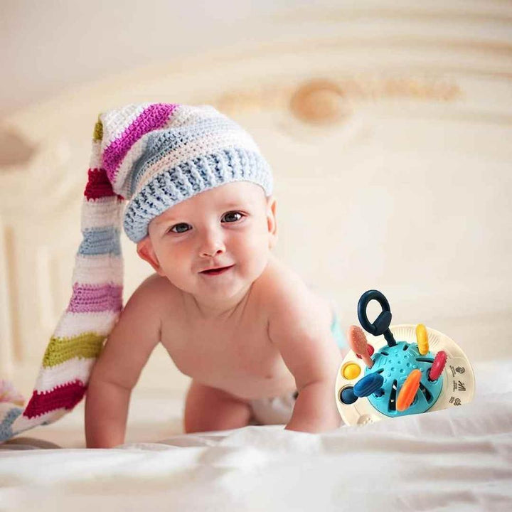 Kidology New Octopus Silicone Pulling Toy