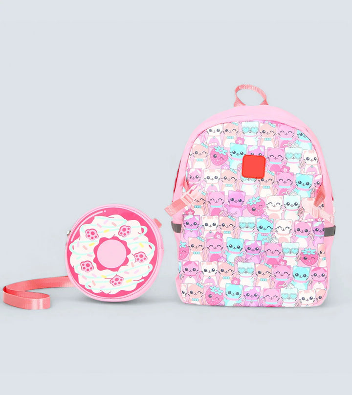 UATOYS 2 in 1 Kids Backpack with Detachable Sling Bag (3-12 Years)