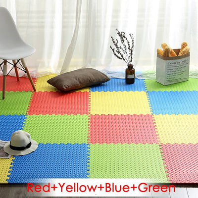 12mm Thick Interlocking EVA Foam Padding Kids Play Mat Kids - Multicolour