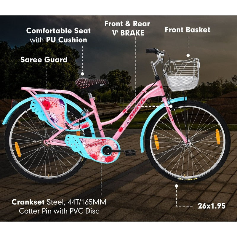 Magna IBC 26T Bicycle (Silky Pink) | (COD not Available)