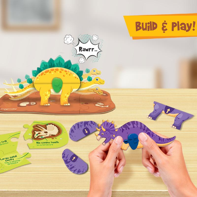 3d Dinosaur Puzzle Puzzles 3d Para NiÃ±as Juegos Rompecabezas