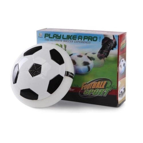 Muren Flying Football/Soccer Disc with Foam Bumpers & LED Lights (3-8 Years)