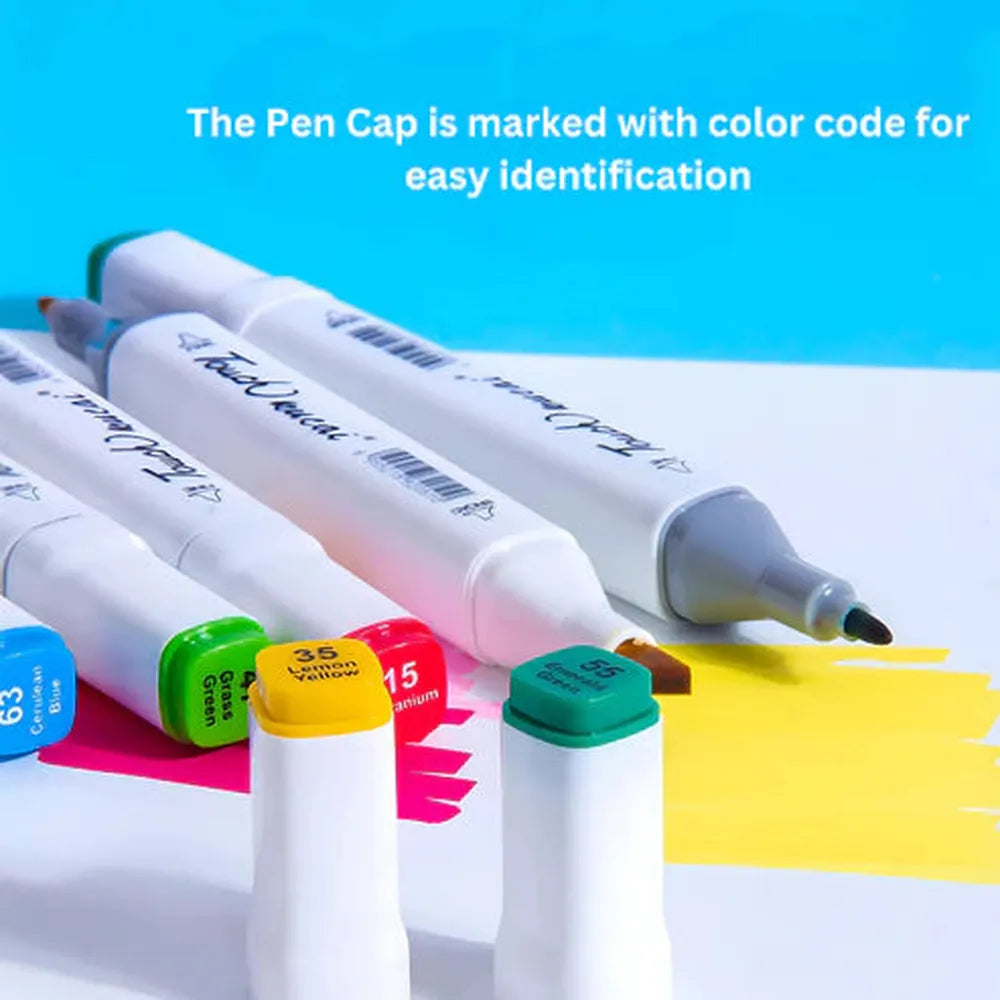 CuddleNest Premium Set o 12 Marker Set  | Dual Tip Art Maker