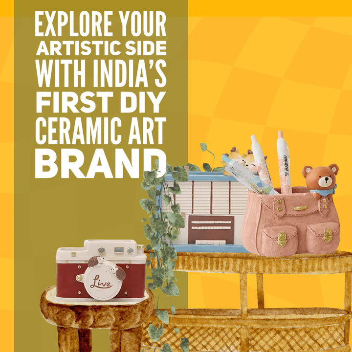 Craftopedia DIY Paint Your Own Retro Camera