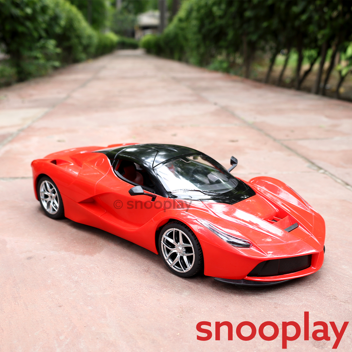 Remote Control Resembling LaFerrari Car with Light, Sound, Openable Parts & 5 Channel Racing (5-14 Years)