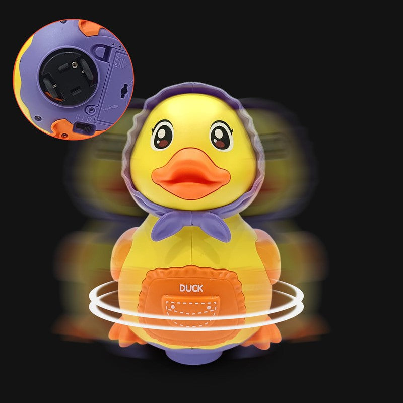 360-Degree Egg Laying Duck Toy With Light & Sound (1-3 Years)