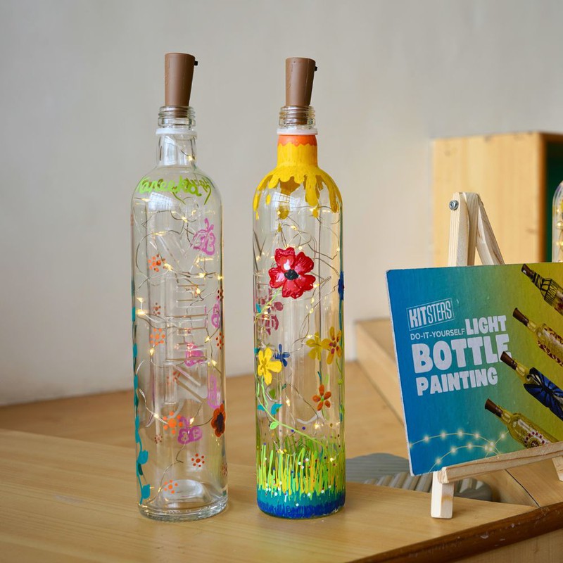 DIY Light Bottle Painting Kit