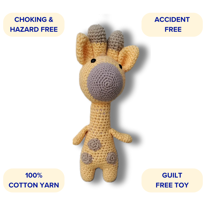 Fiesta the Giraffe Crochet Soft Toy