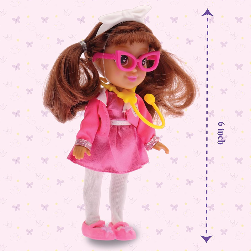 Li'l Diva Doctor-Cassie (6" Doll)