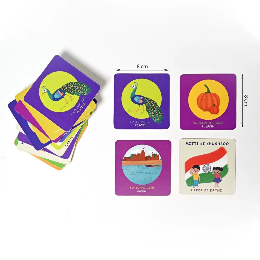 Indian Symbol Memory Flash Cards