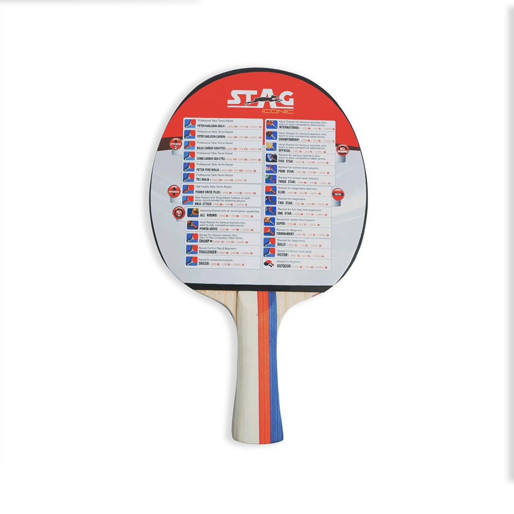 STAG ICONIC 5 Star Table Tennis Racquet