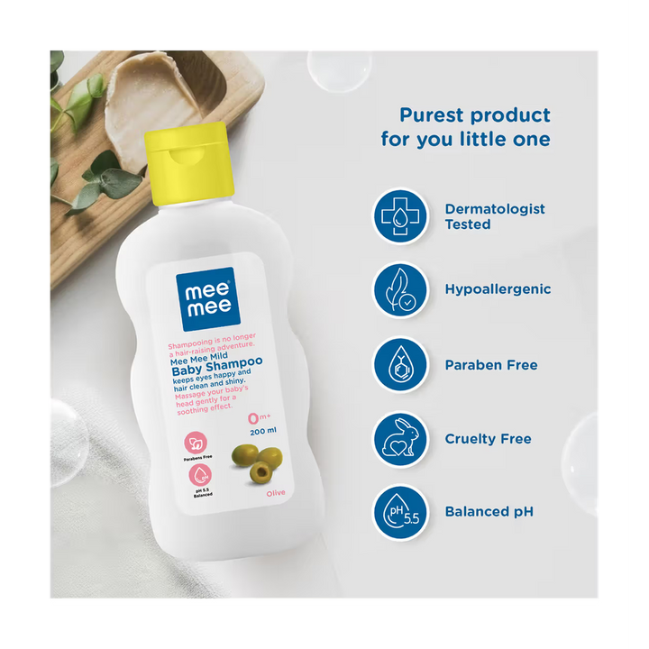 Mee Mee Gentle Baby Shampoo with Fruit Extracts - 200ml