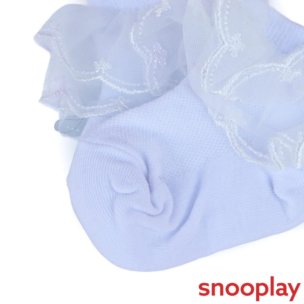 Baby Doe Pack of 5 Lace Socks - Cotton