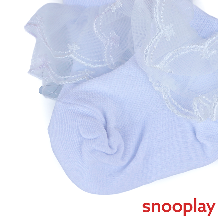 Baby Doe Pack of 5 Lace Socks - Cotton