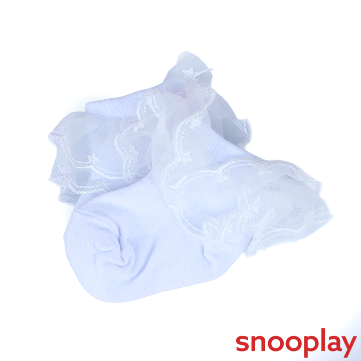 Baby Doe Pack of 5 Lace Socks - Cotton