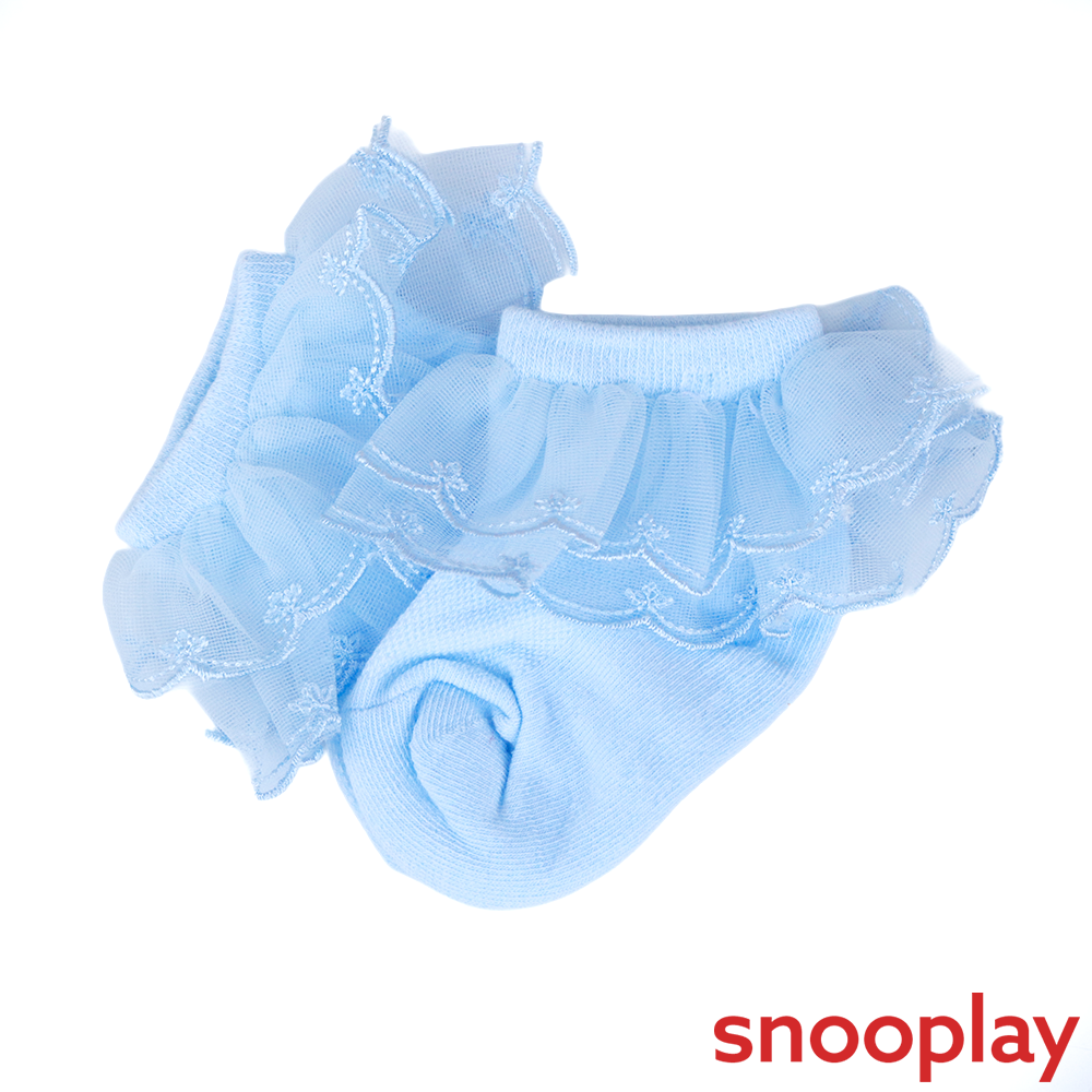 Baby Doe Pack of 5 Lace Socks - Cotton