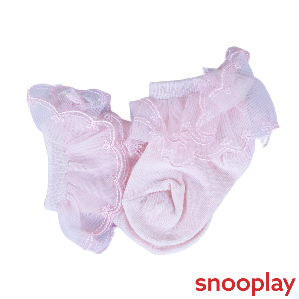 Baby Doe Pack of 5 Lace Socks - Cotton