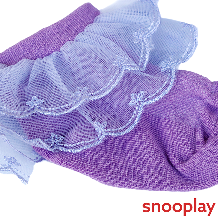 Baby Doe Pack of 5 Lace Socks - Cotton