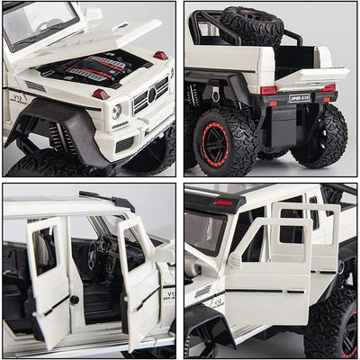 Resembling Big Size Car AMG 6X6 Die Cast Big 1:24 Scale Model Alloy