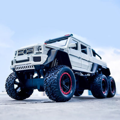 Resembling Big Size Car AMG 6X6 Die Cast Big 1:24 Scale Model Alloy