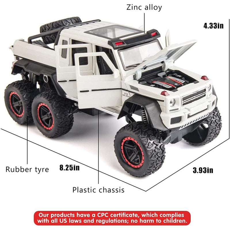 Resembling Big Size Car AMG 6X6 Die Cast Big 1:24 Scale Model Alloy