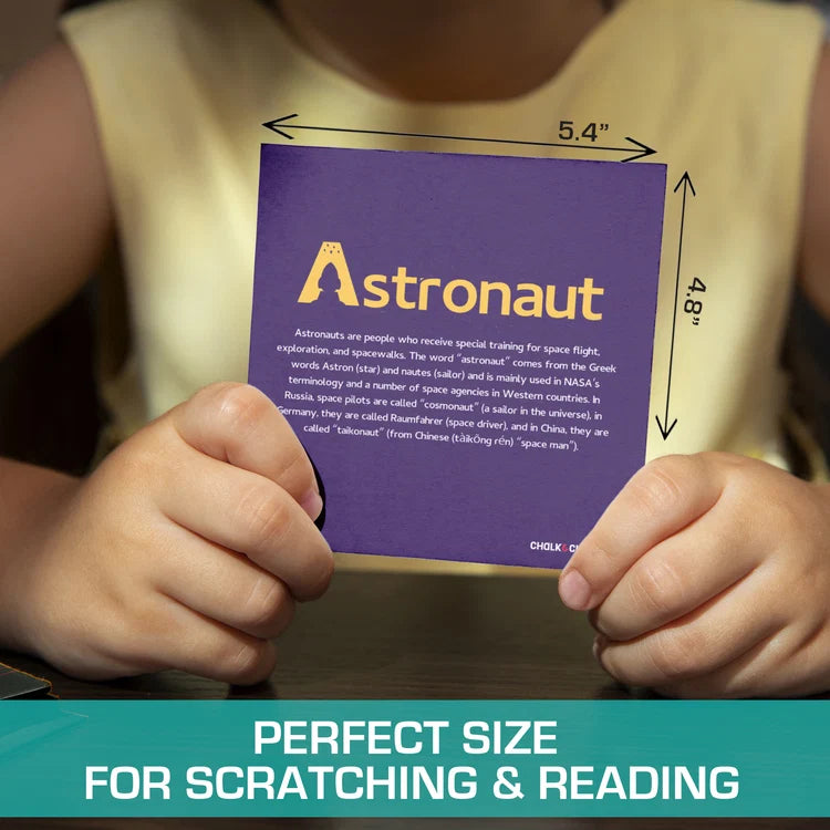 Chalk & Chuckles A–Z Space Adventure Educational Craft Kit | Letter Learning Fun