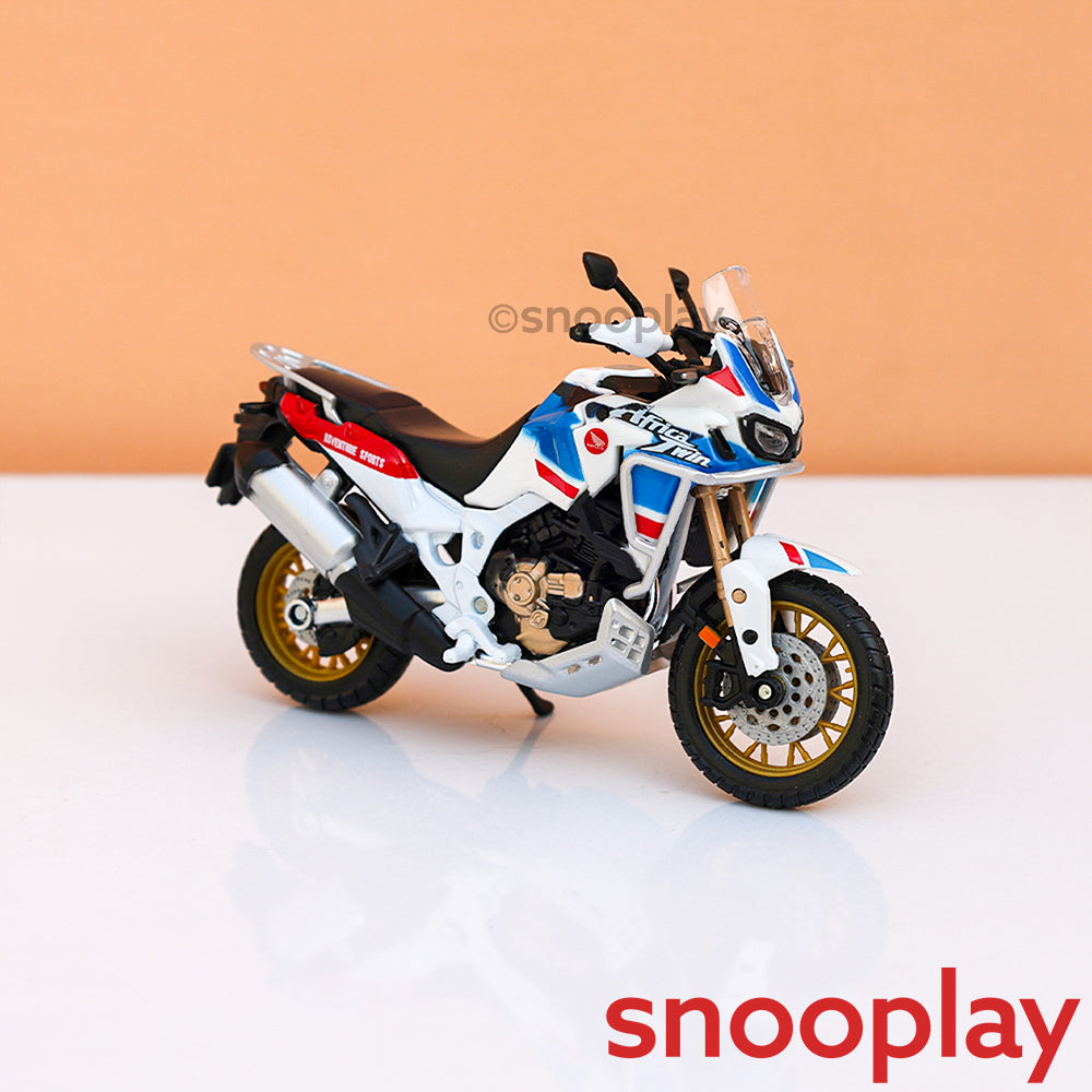 Original Licensed Honda Africa Twin Adventure Diecast Bike | 1:18 Scale (14 Years till Grown Ups)
