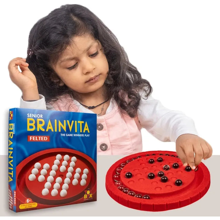 Ratna's Brainvita – Classic Strategy Board Game | Solo Game