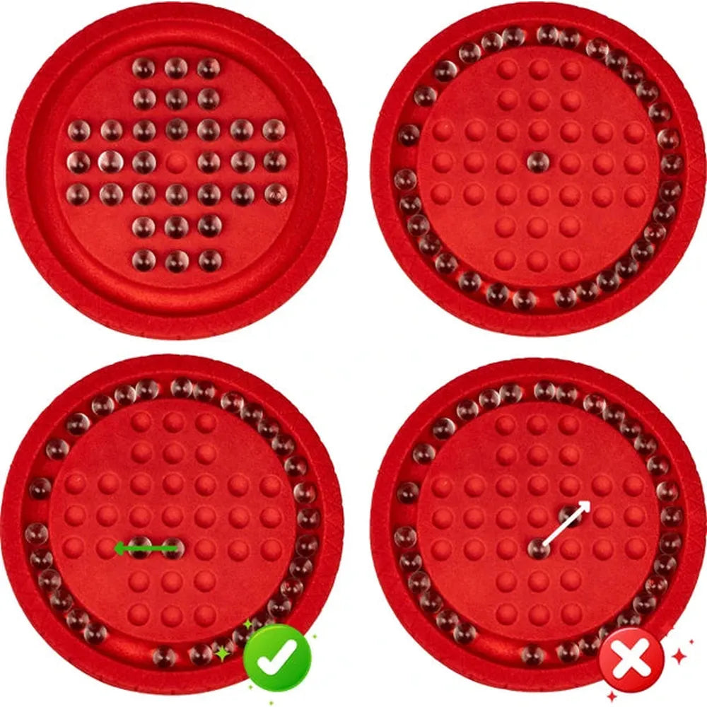 Ratna's Brainvita – Classic Strategy Board Game | Solo Game