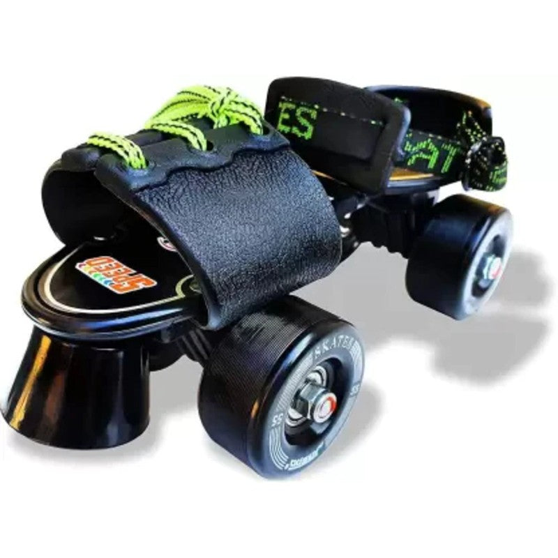 Tenacity Adjustable Senior Roller Skates | Suitable for Age Group 6-14 yrs| Size 6 UK