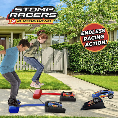 Original Stomp Racers Car Launcher (with 1 Race Car & 1 Launch Pad)