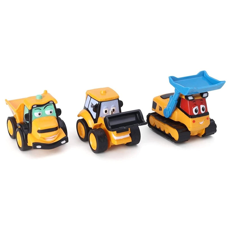 My 1st JCB Muddy Friends Joe, Doug & Dan (Pack of 3 Construction Toys)