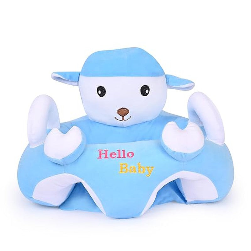 Kids Support Sofa Animal Shape Soft Stuffed Material Plush Toy Rocking Chair/Sofa - Green