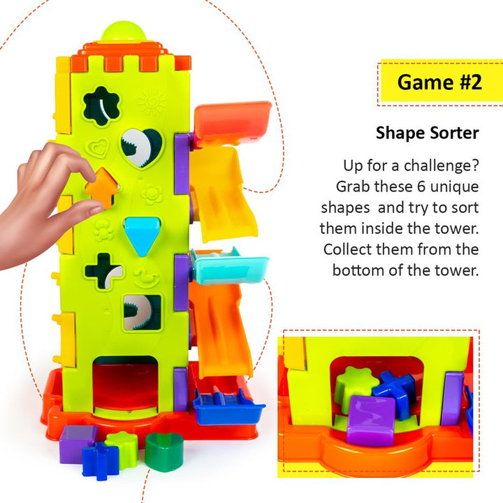 Ratna's 5-in-1 Activity Tower (3-6 Years)