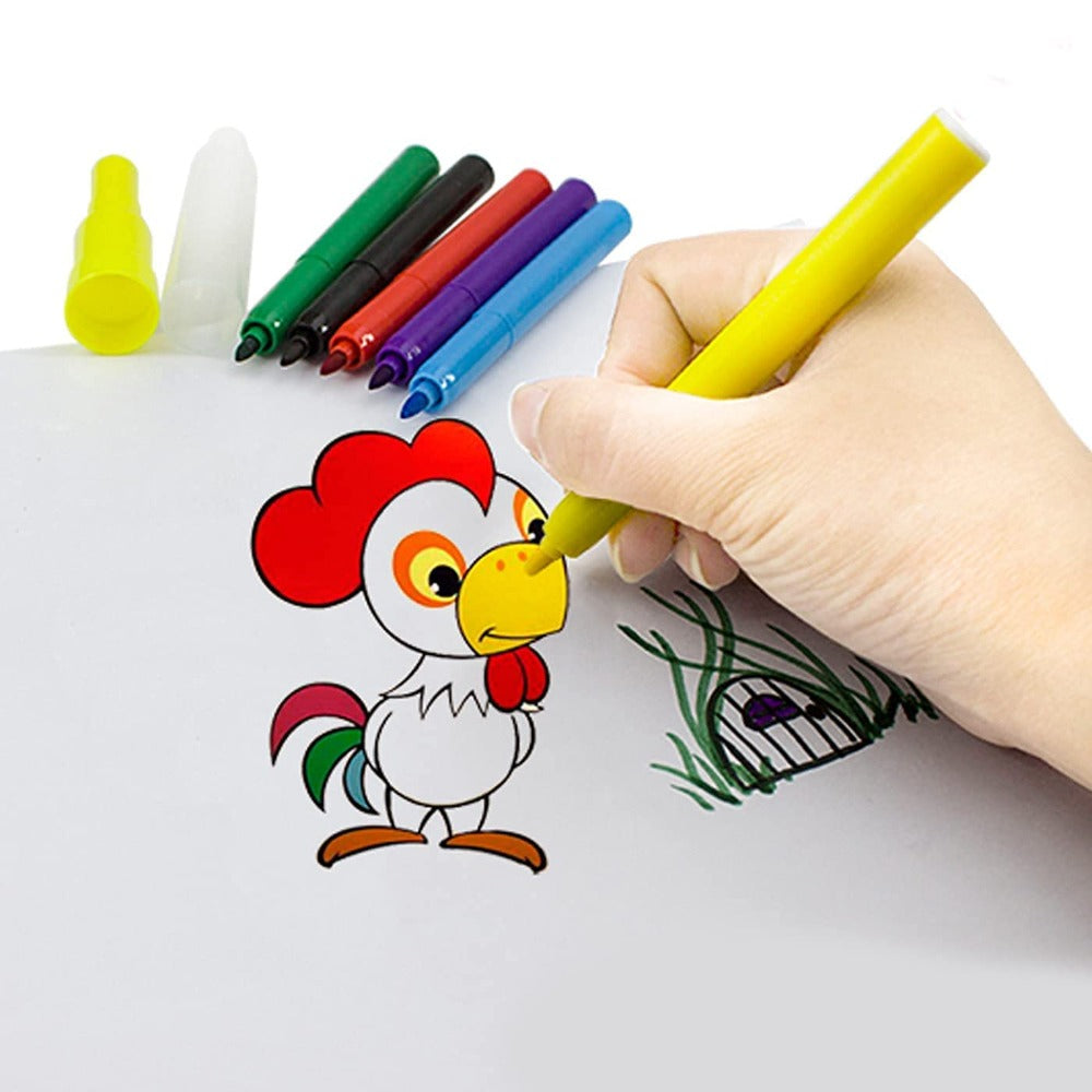 Blowpens Multicolor Mgs Magical Color Sketch Pen, For Coloring, Packaging  Type: Packet